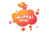 SAMPRAS designのTシャツ